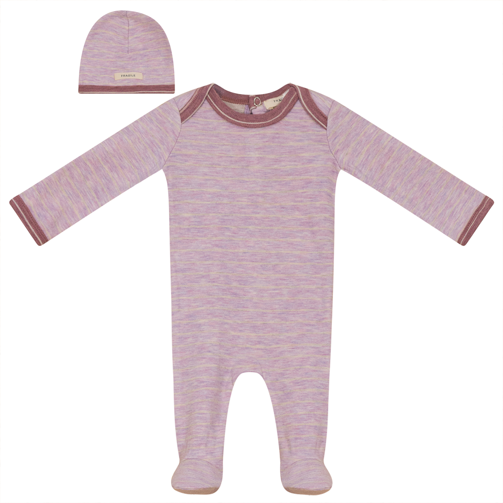 Knit Onesie with Hat