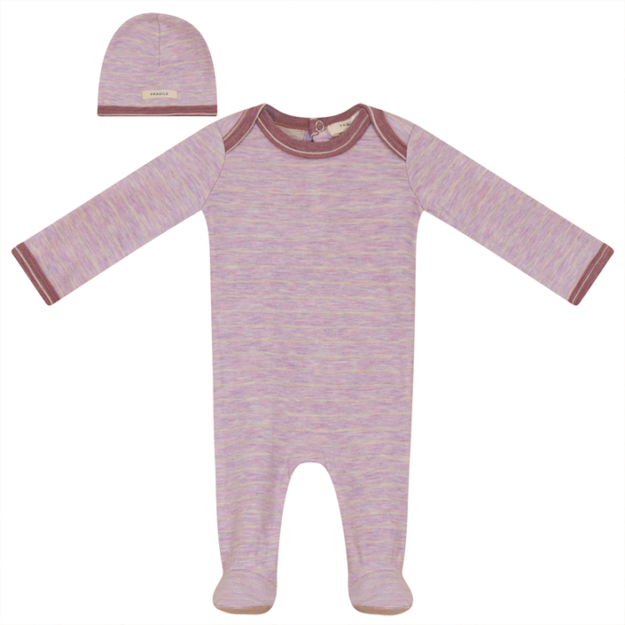 Knit Onesie with Hat