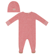 Dot Print Onesie with Hat