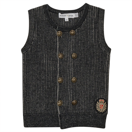 Crest Rib Knit Vest