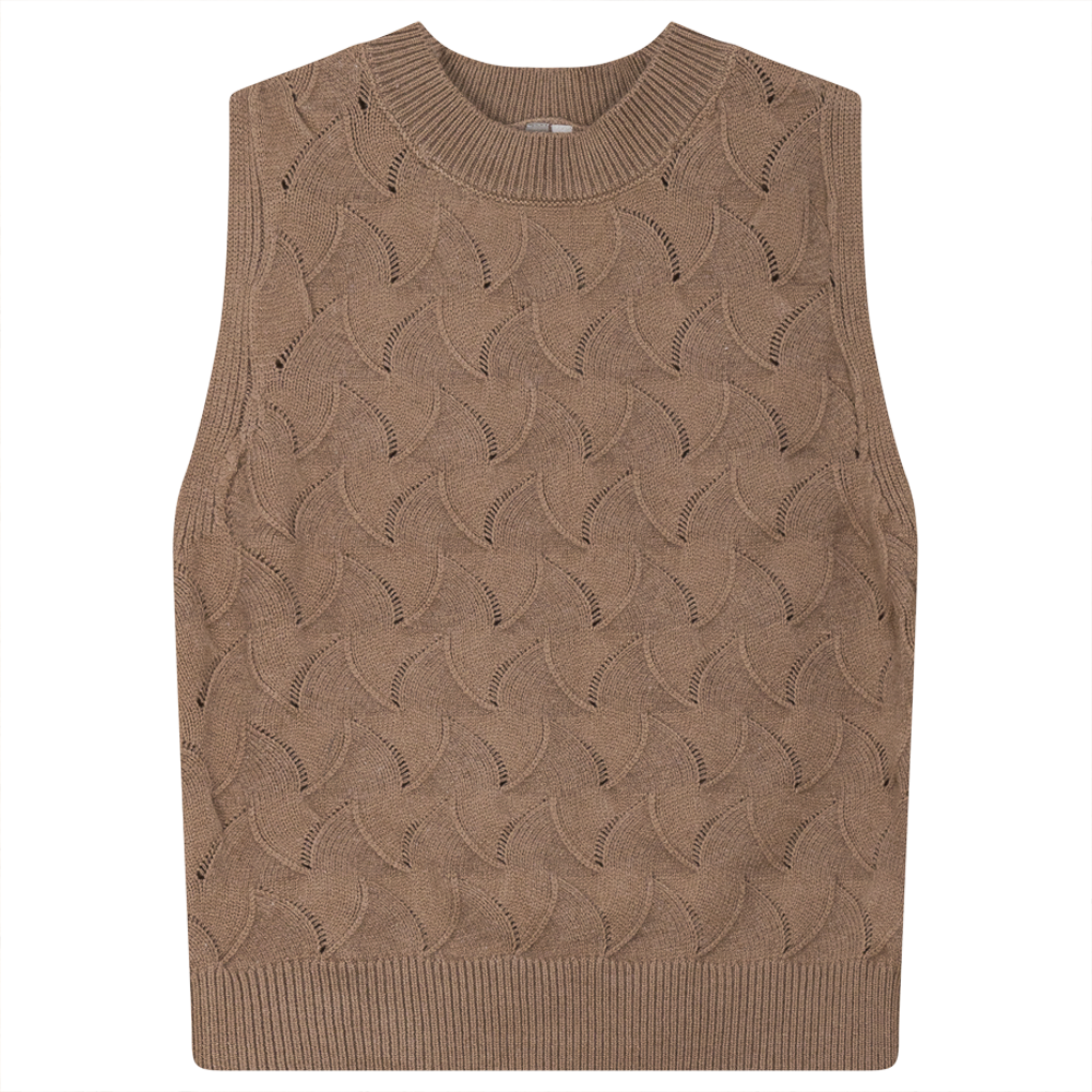 Squiggle Textured Vest