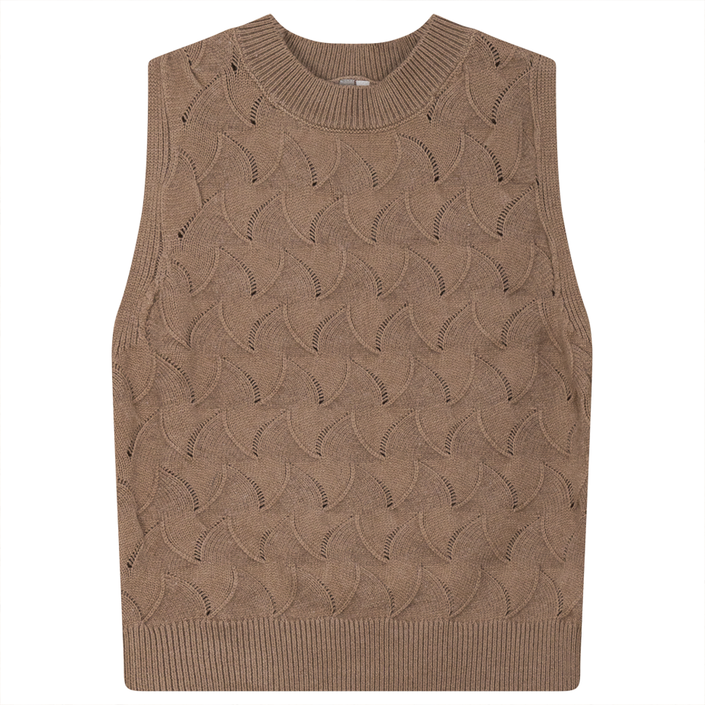 Squiggle Textured Vest