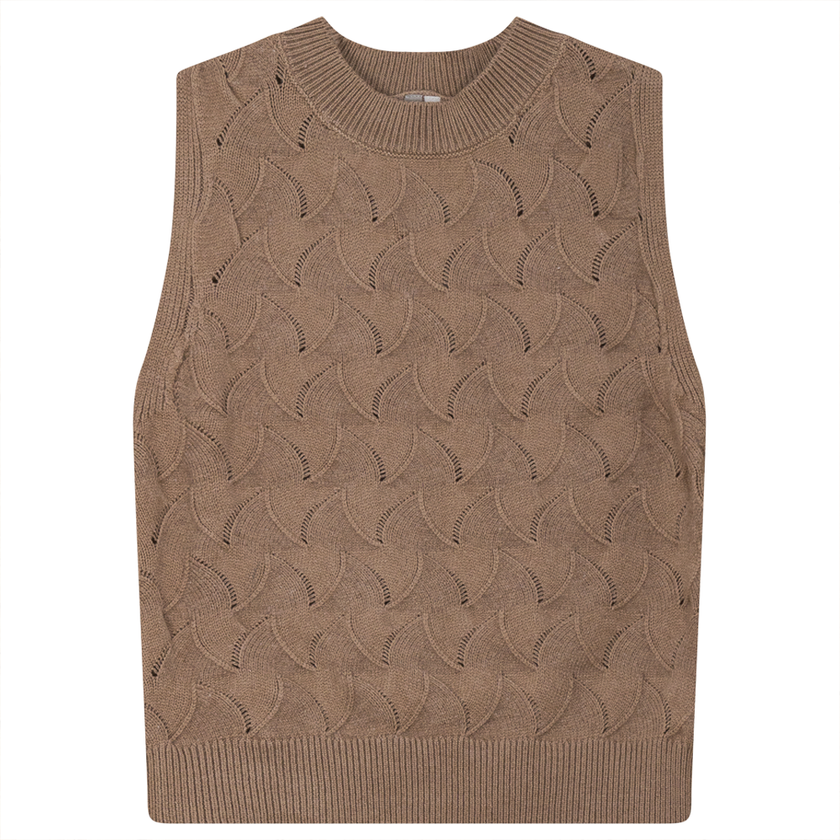 Squiggle Textured Vest