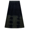 Tie Dye Cotton Velour Skirt