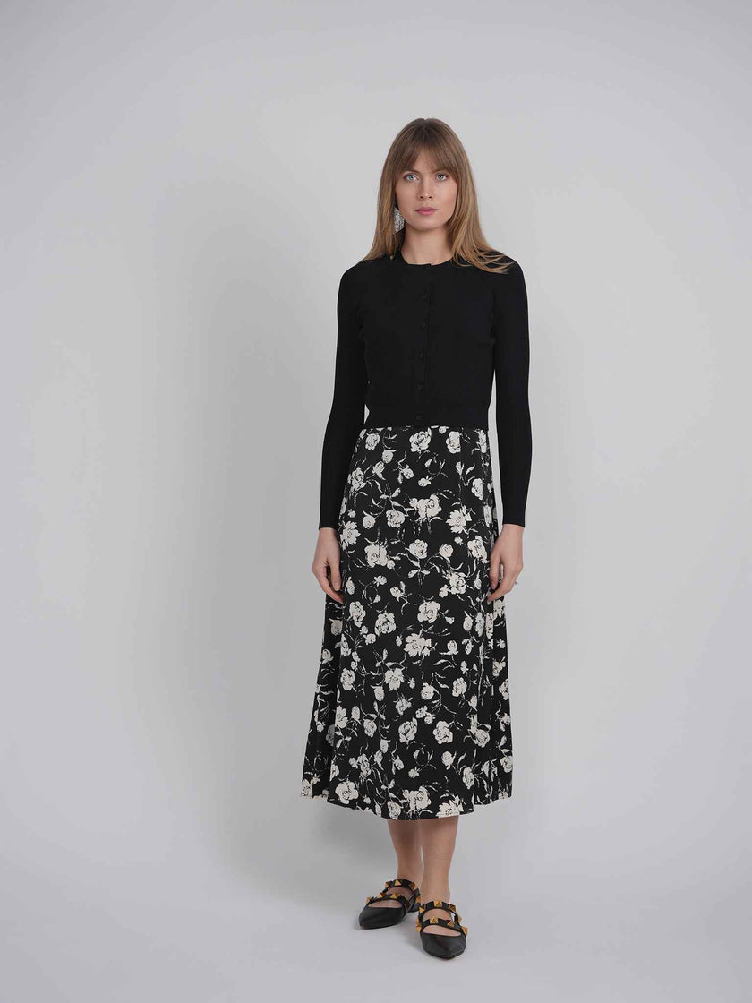 Floral Jumper Sweater Set