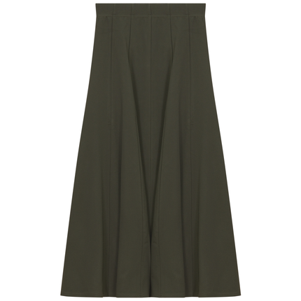 Midi Panel Ponte Skirt