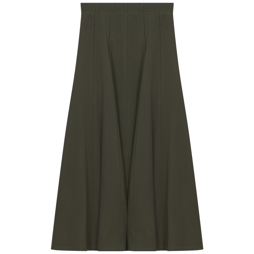 Midi Panel Ponte Skirt