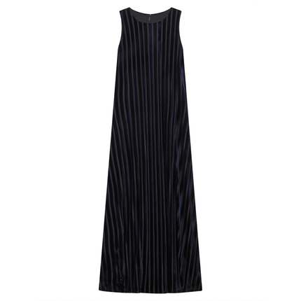 Maxi Striped Mesh Velour Combo Jumper