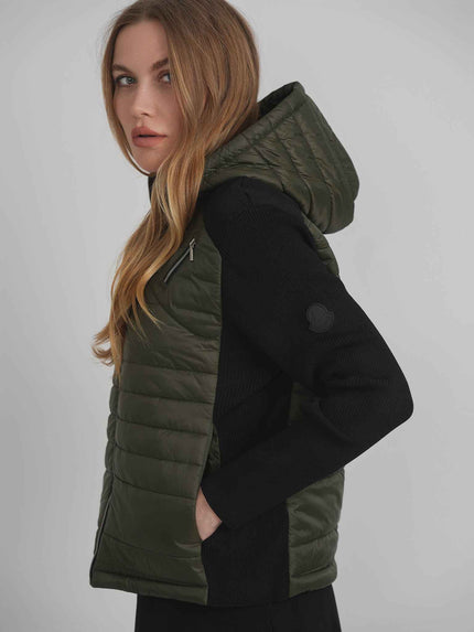 Quilted Bomber Jacket