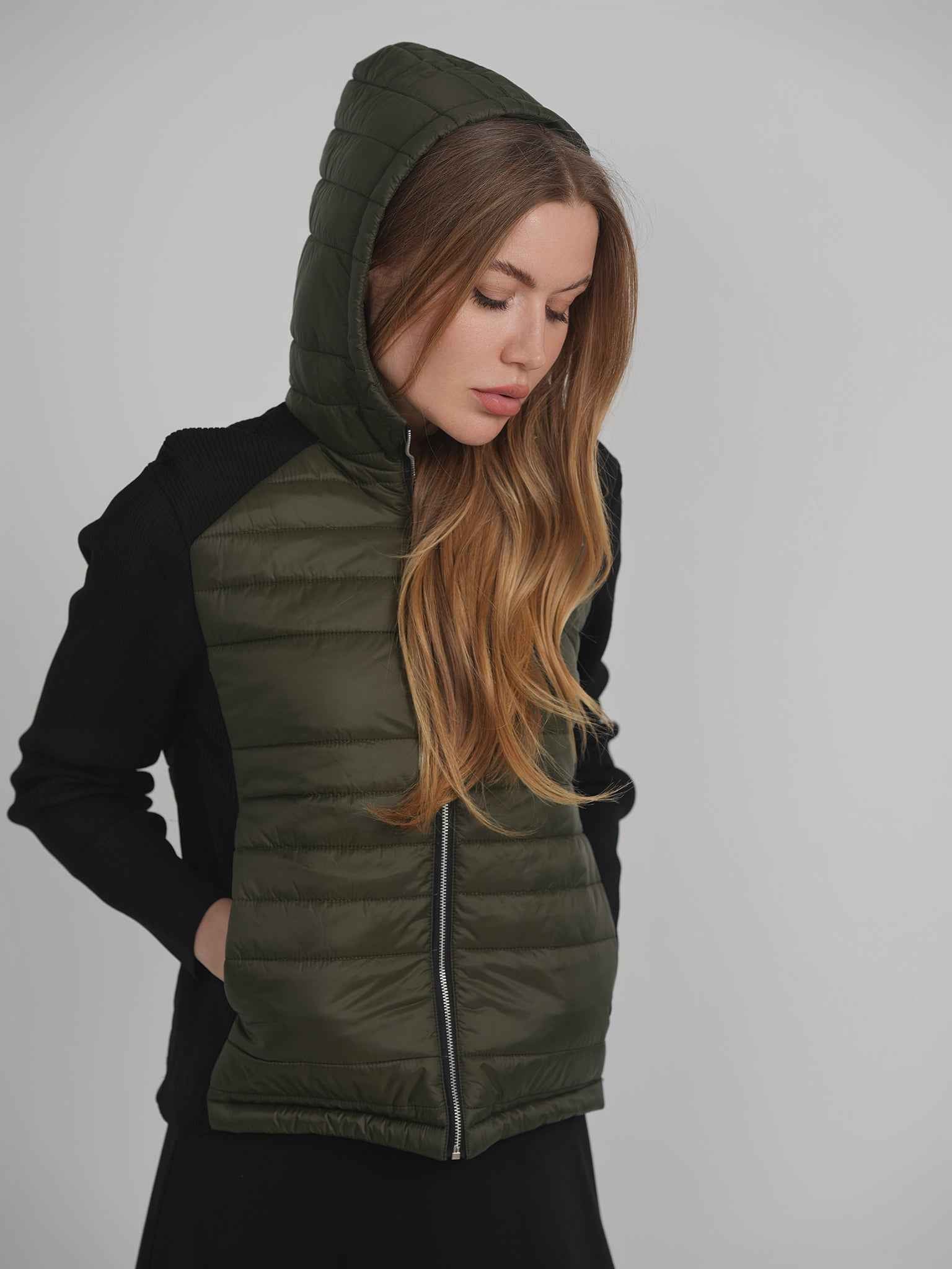 Quilted Bomber Jacket