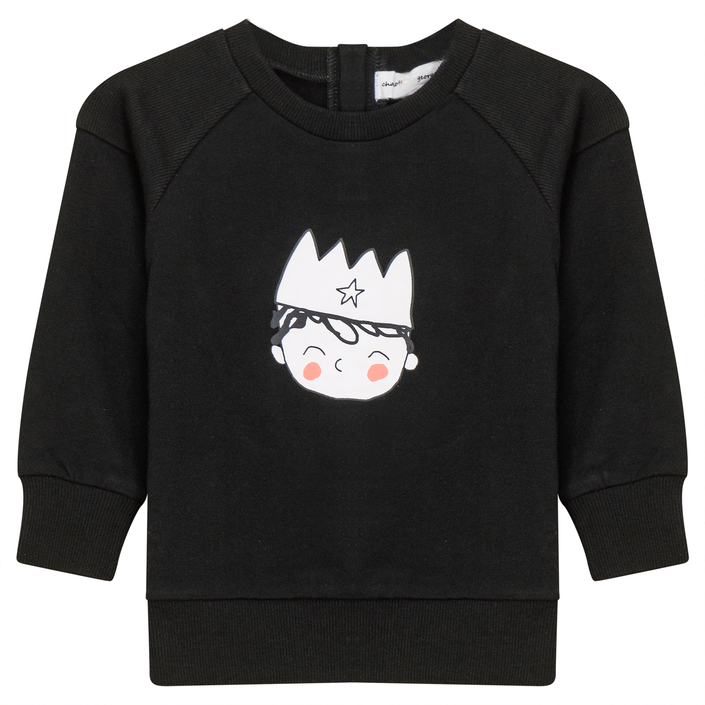 Crown Print Sweatshirt
