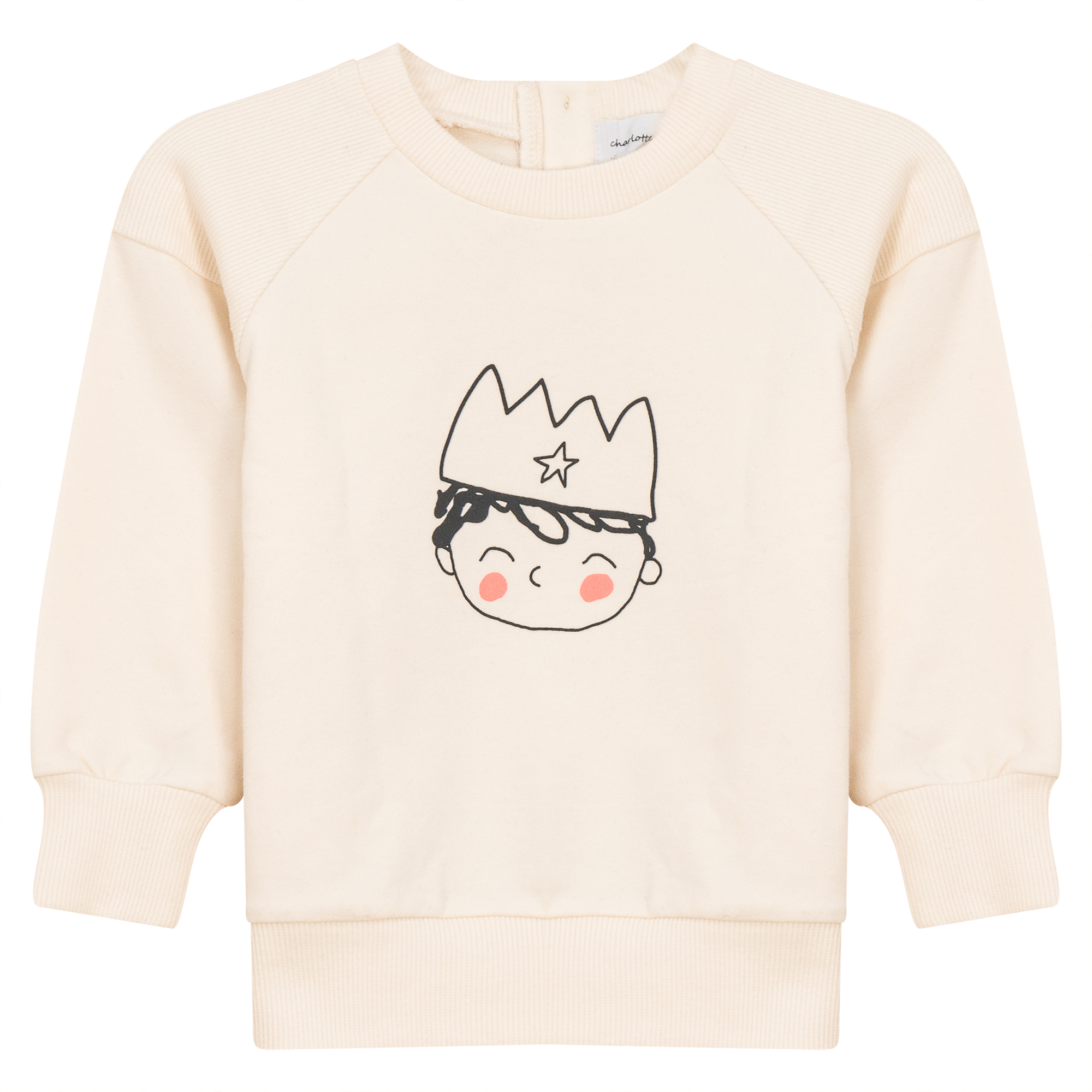 Crown Print Sweatshirt