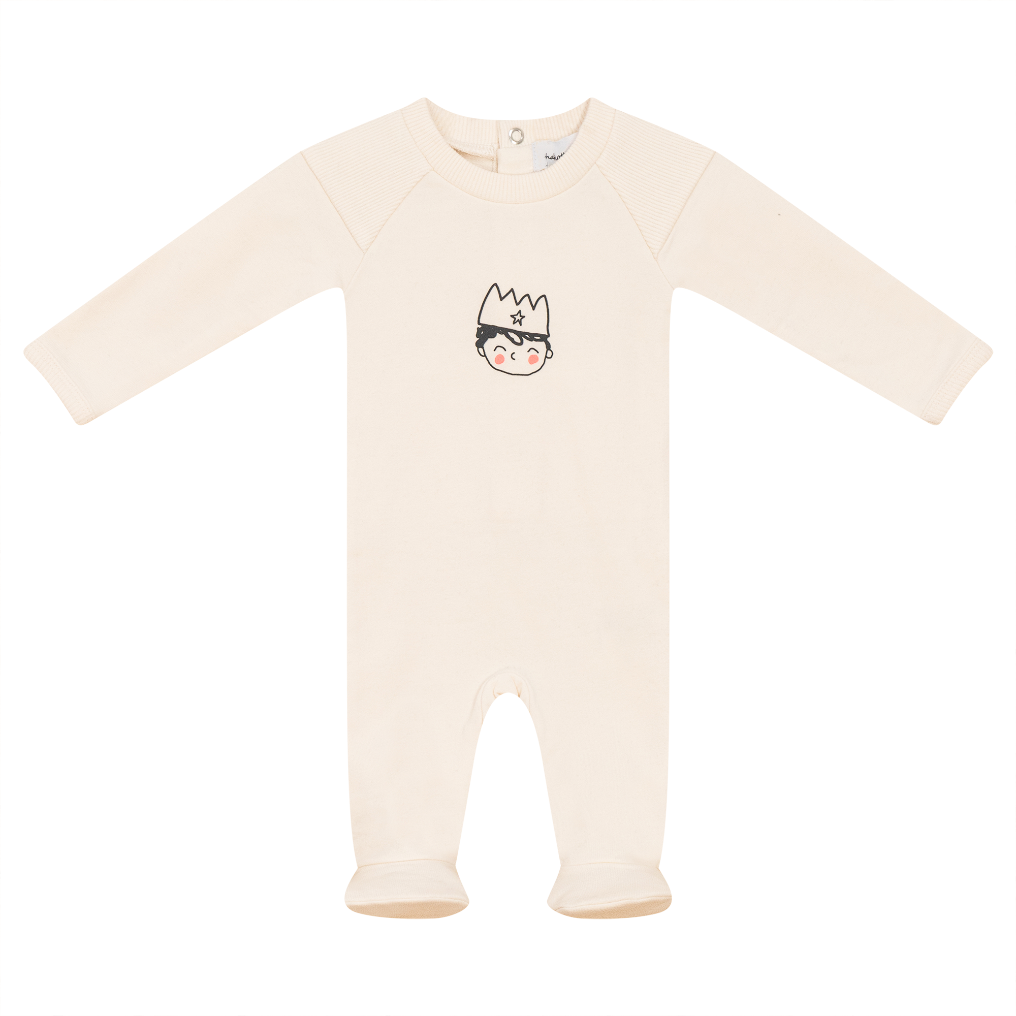 Crown Print Onesie