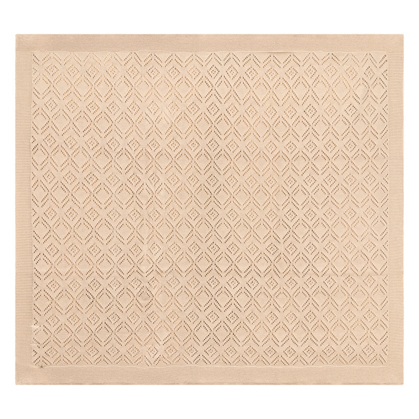 Pointelle Knit Blanket
