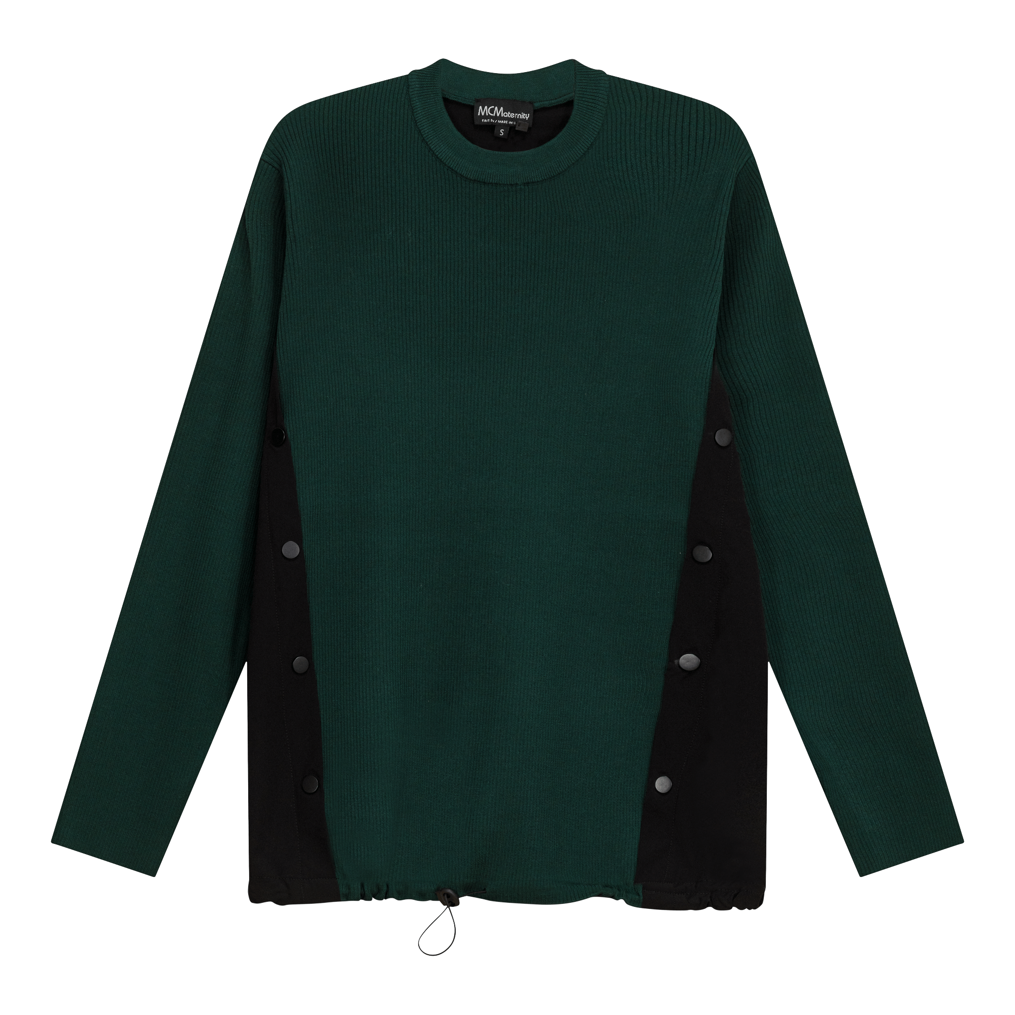 Ribbed Knit Maternity Combo Sweater