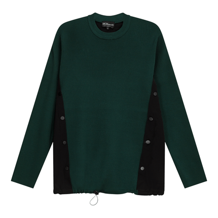 Ribbed Knit Maternity Combo Sweater