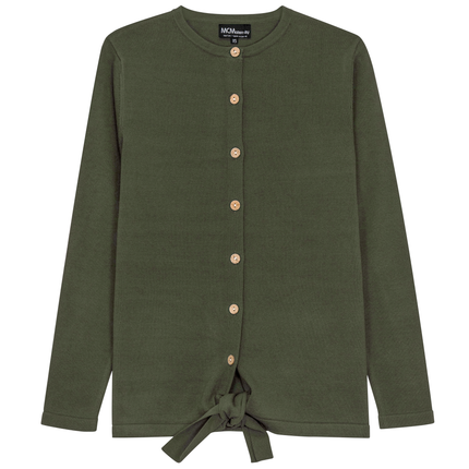 Maternity Tie Knit Cardigan