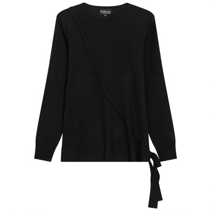 Maternity Fake Wrap Sweater