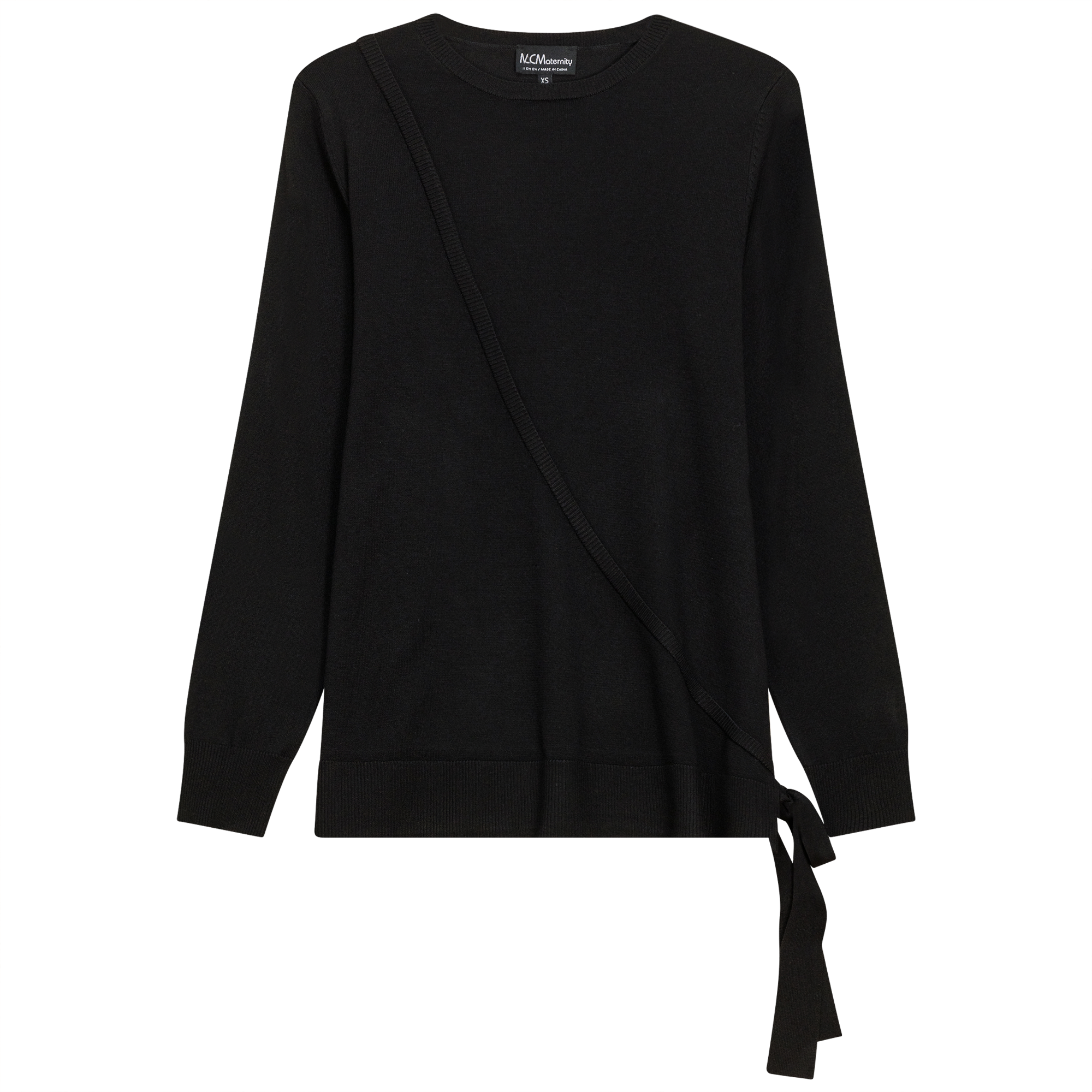 Maternity Fake Wrap Sweater