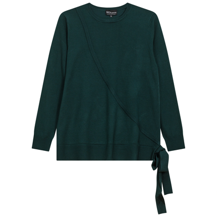 Maternity Fake Wrap Sweater