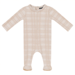 Brushed Rib Plaid Onesie