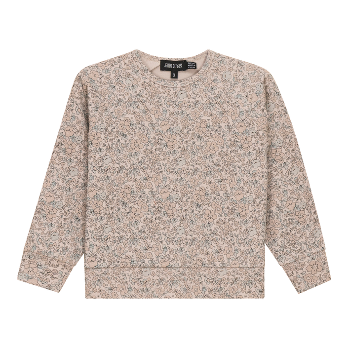 Floral Printed Sweatshirt