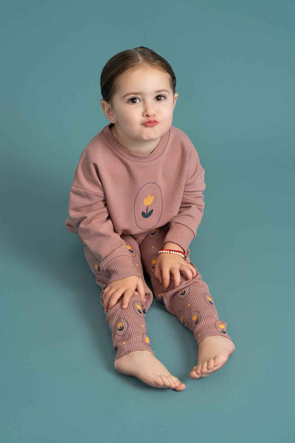 Flower and Hot Air Balloon Print 2Pc Set