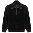 Velour Zip Up Top