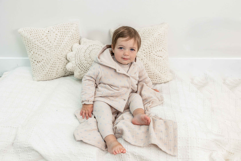 Raddish Print Swaddle