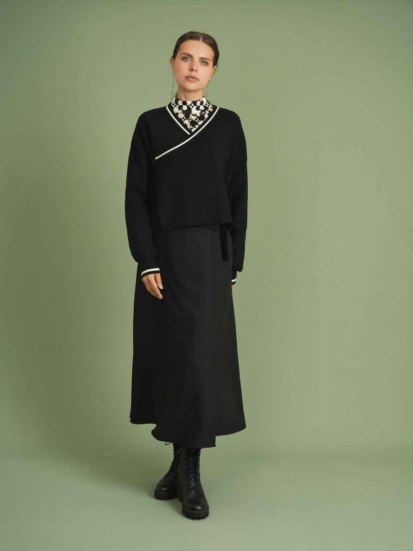 Knitted Crop Cardigan