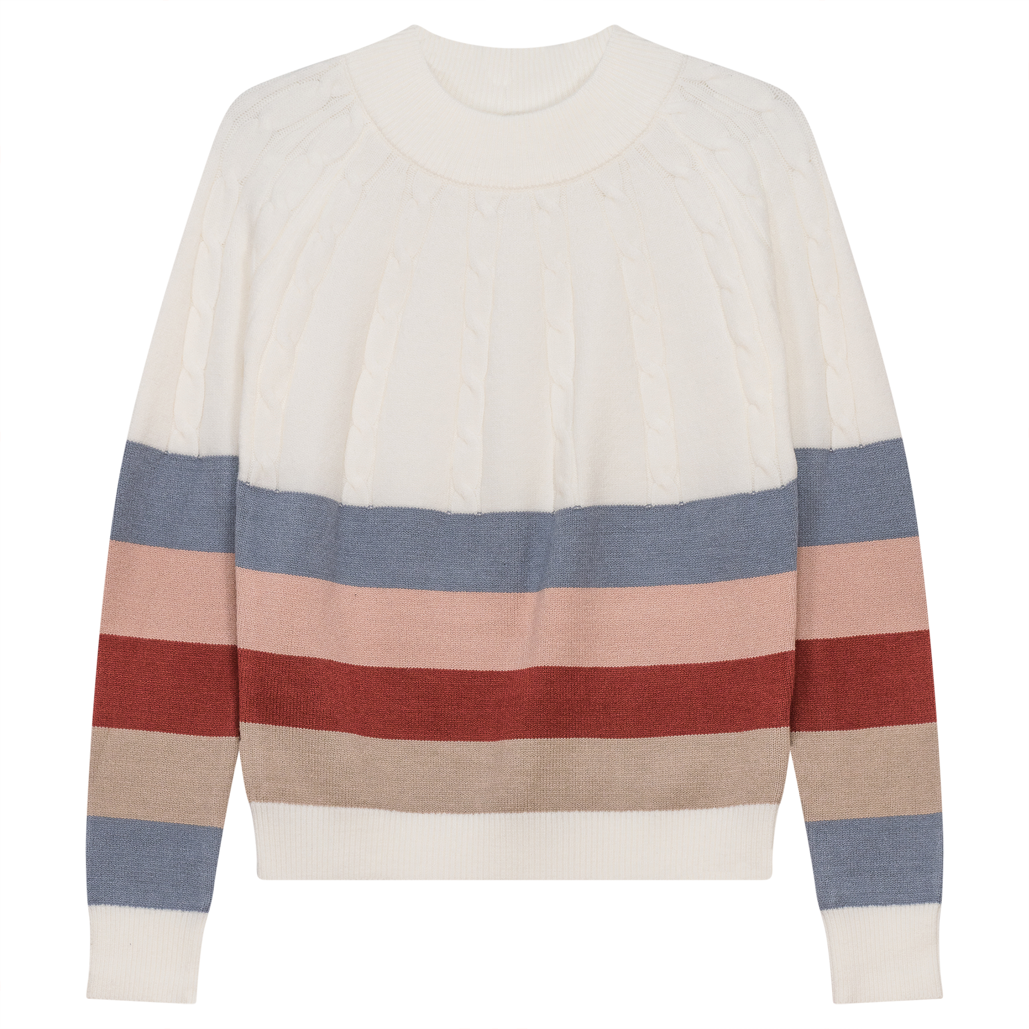 Multi Color Striped Sweater