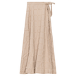 Woven Fringe Wrap Skirt