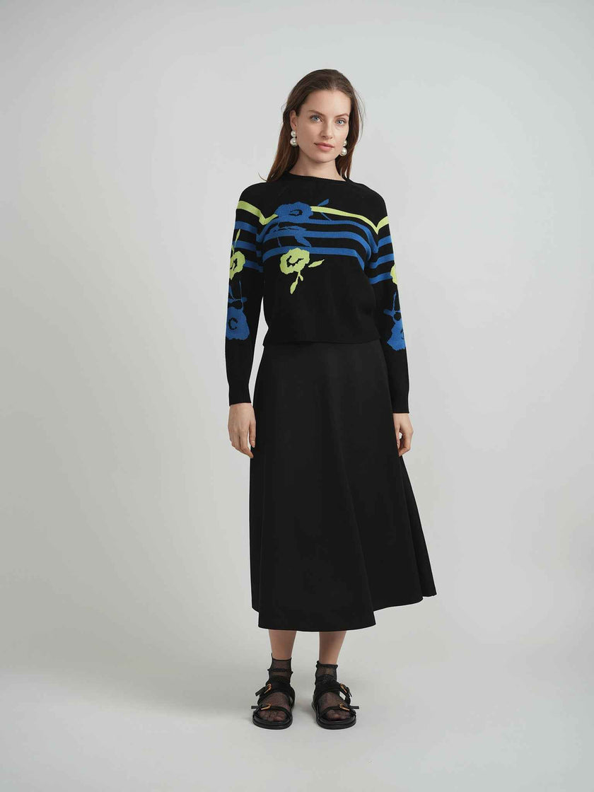 Striped knit Sweater