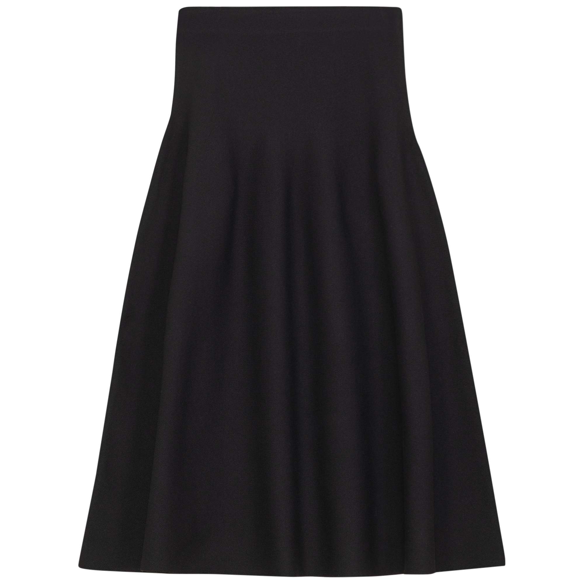 A Line Knit Skirt