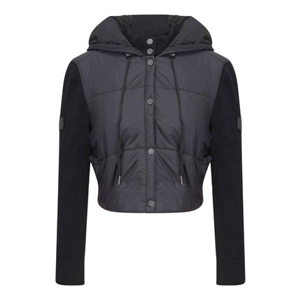 Quilted Sweater Combo Jacket