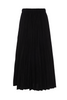 Midi Corduroy Burst Pleated Skirt