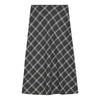 Midi Plaid Skirt