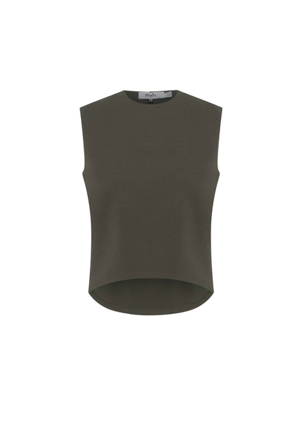 Ponte High Low Vest