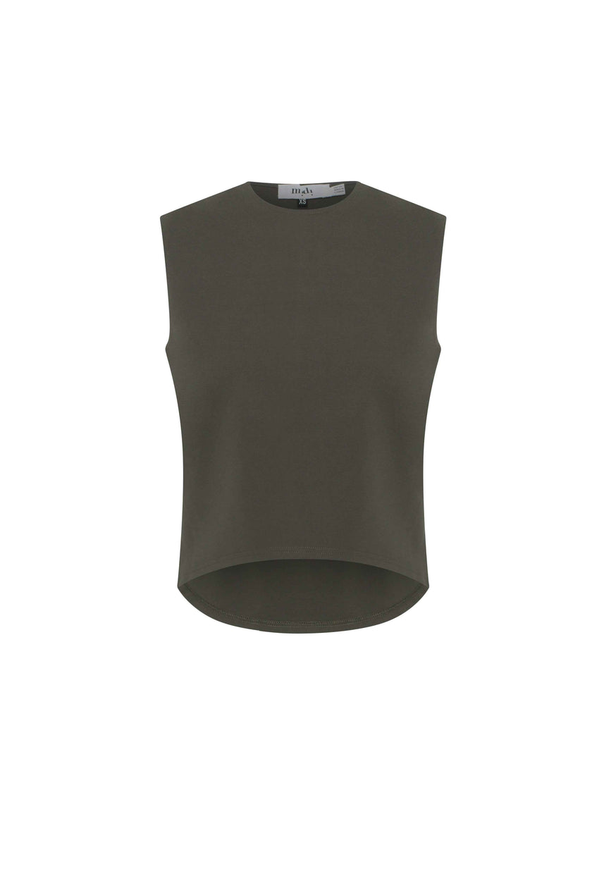 Ponte High Low Vest