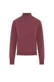 Raglan Sleeves Mock Neck Sweater