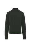Raglan Sleeves Mock Neck Sweater