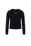 V Neck Sweat Shirt Rib Combo