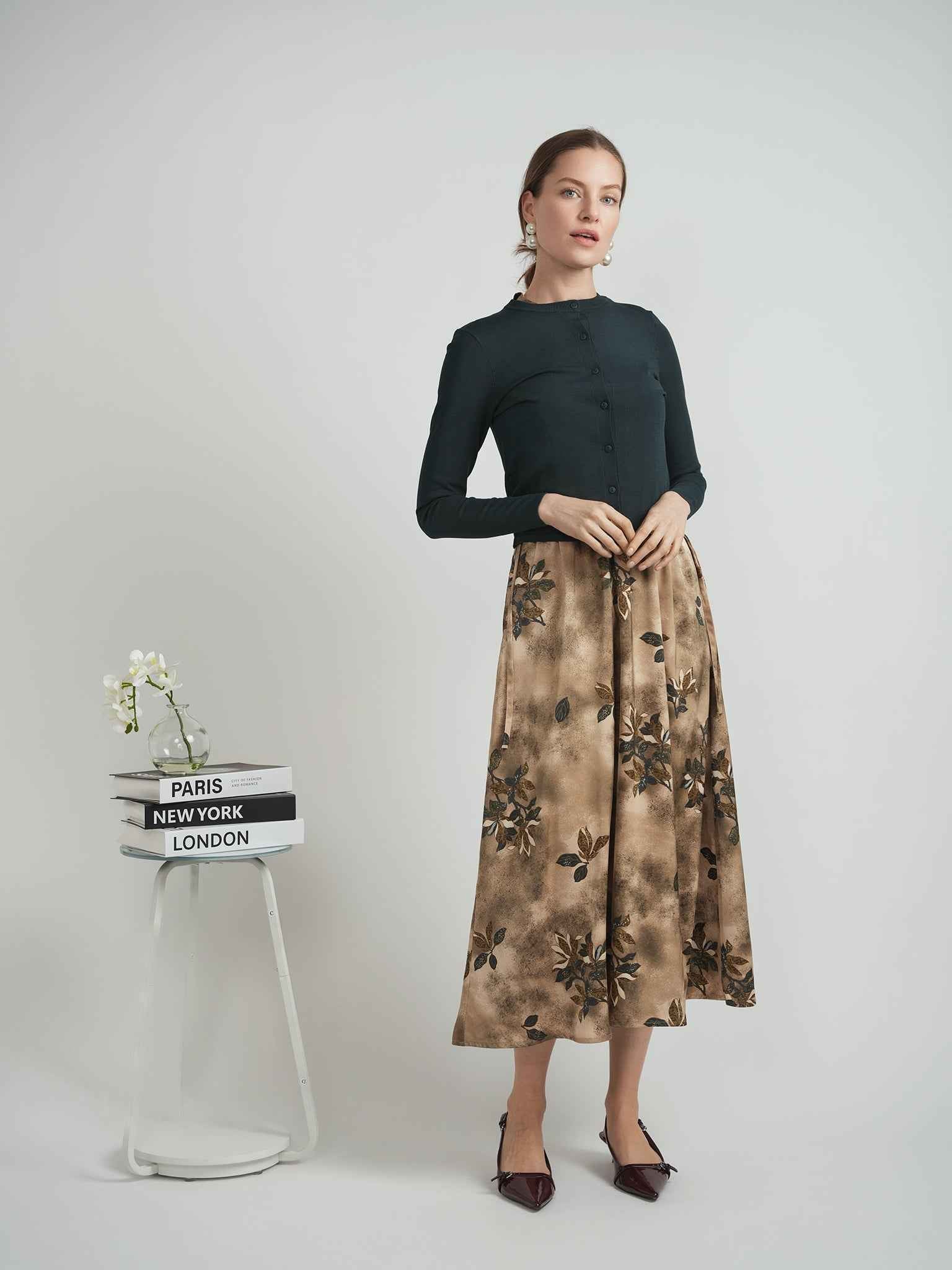 Floral Chiffon Bungee Jumper