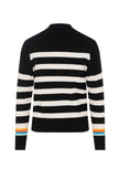 Striped Cable Knit