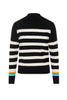 Striped Cable Knit