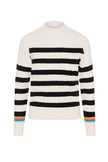 Striped Cable Knit