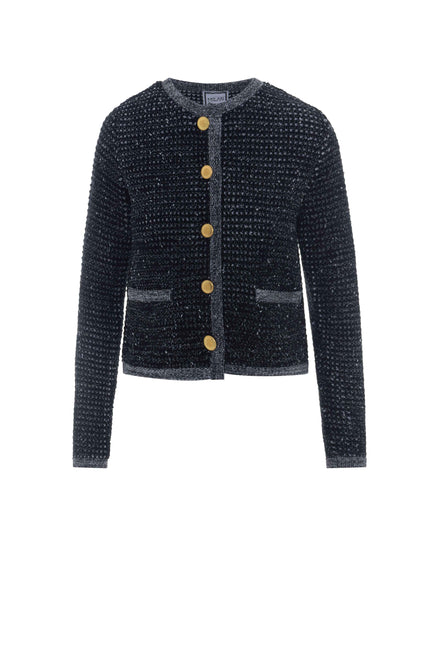 Boucle Knit Cardigan