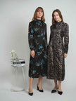 Printed Midi Dress Set