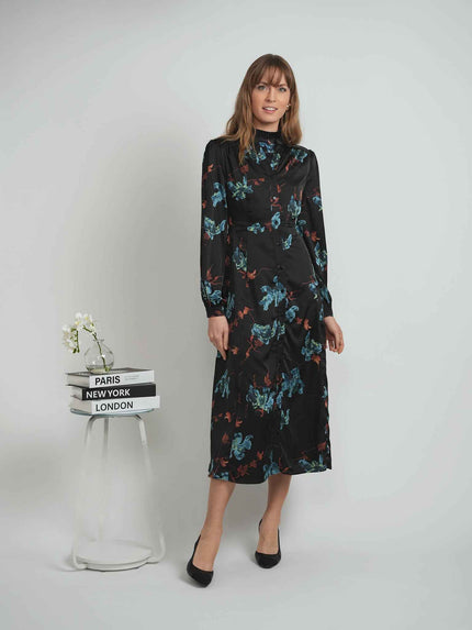 Printed Midi Dress Set