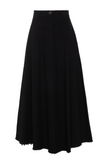 Maxi Twill A Line Skirt